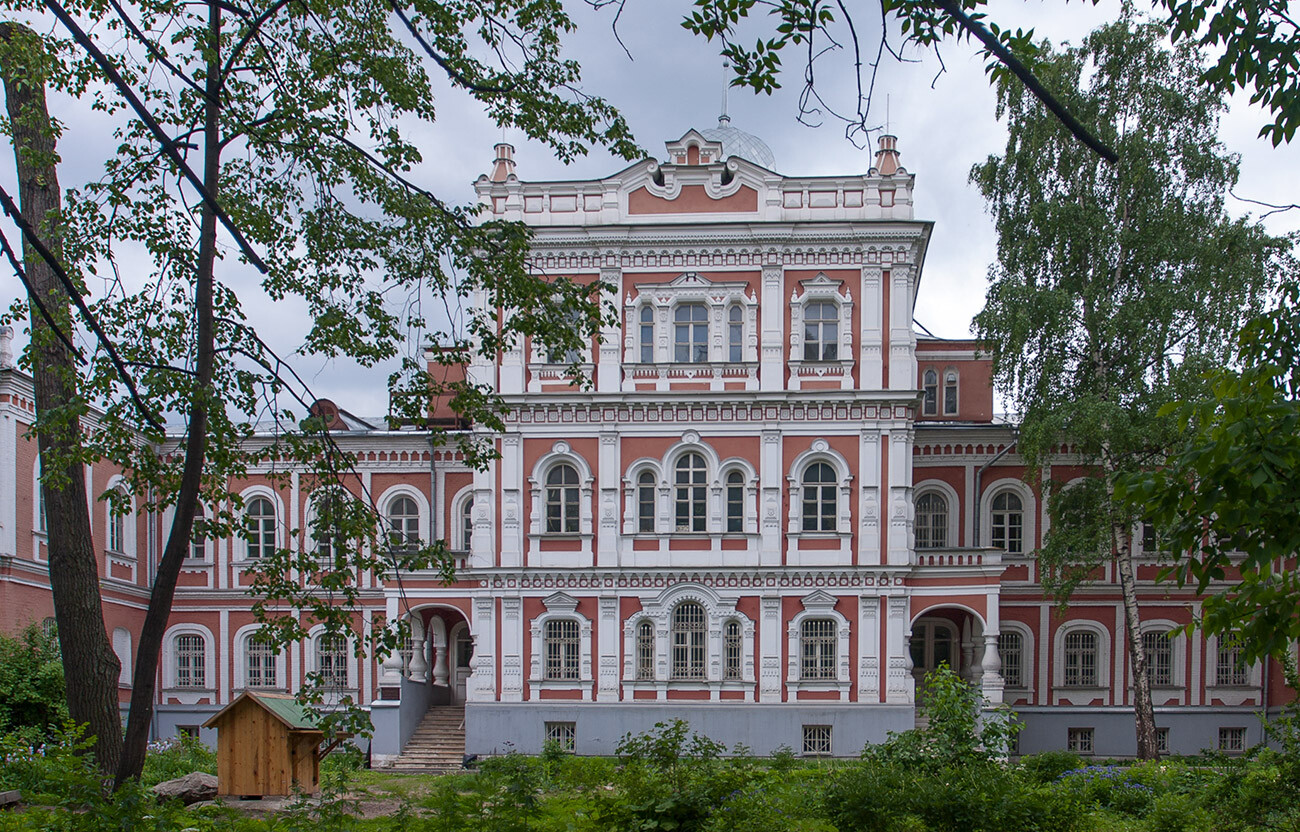O palácio de Isabel em Moscou.

