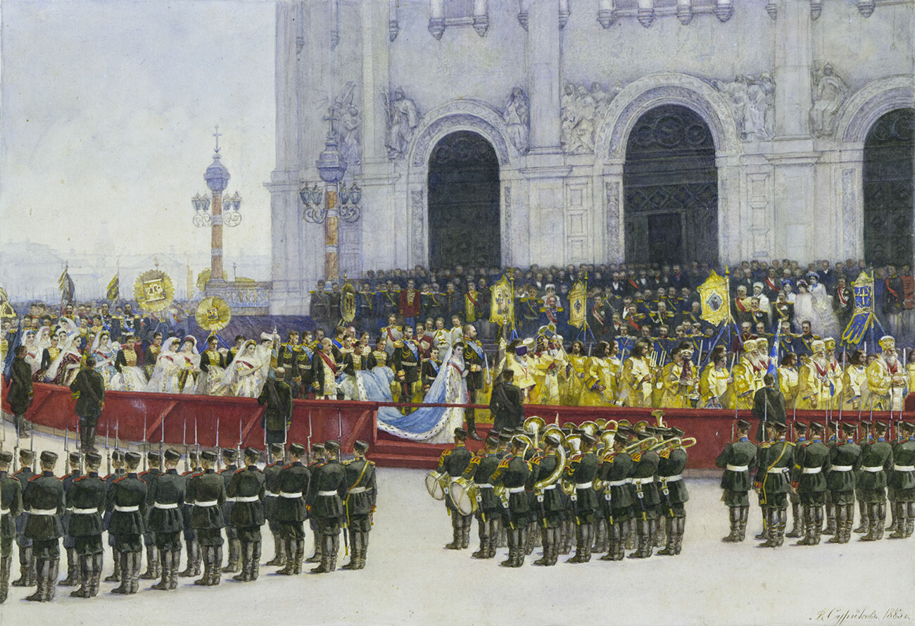 Освећење храма Христа Спаситеља, 1883. 