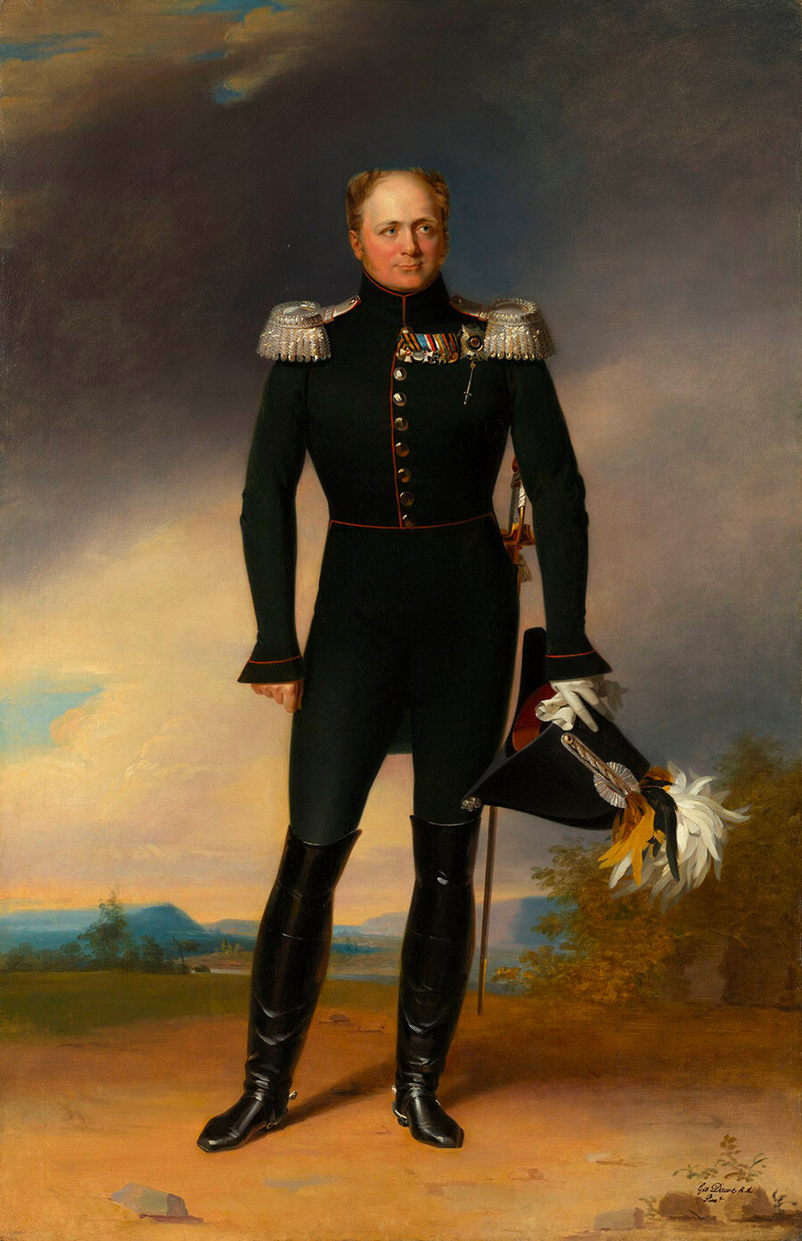 Alessandro I in un ritratto di George Dawe