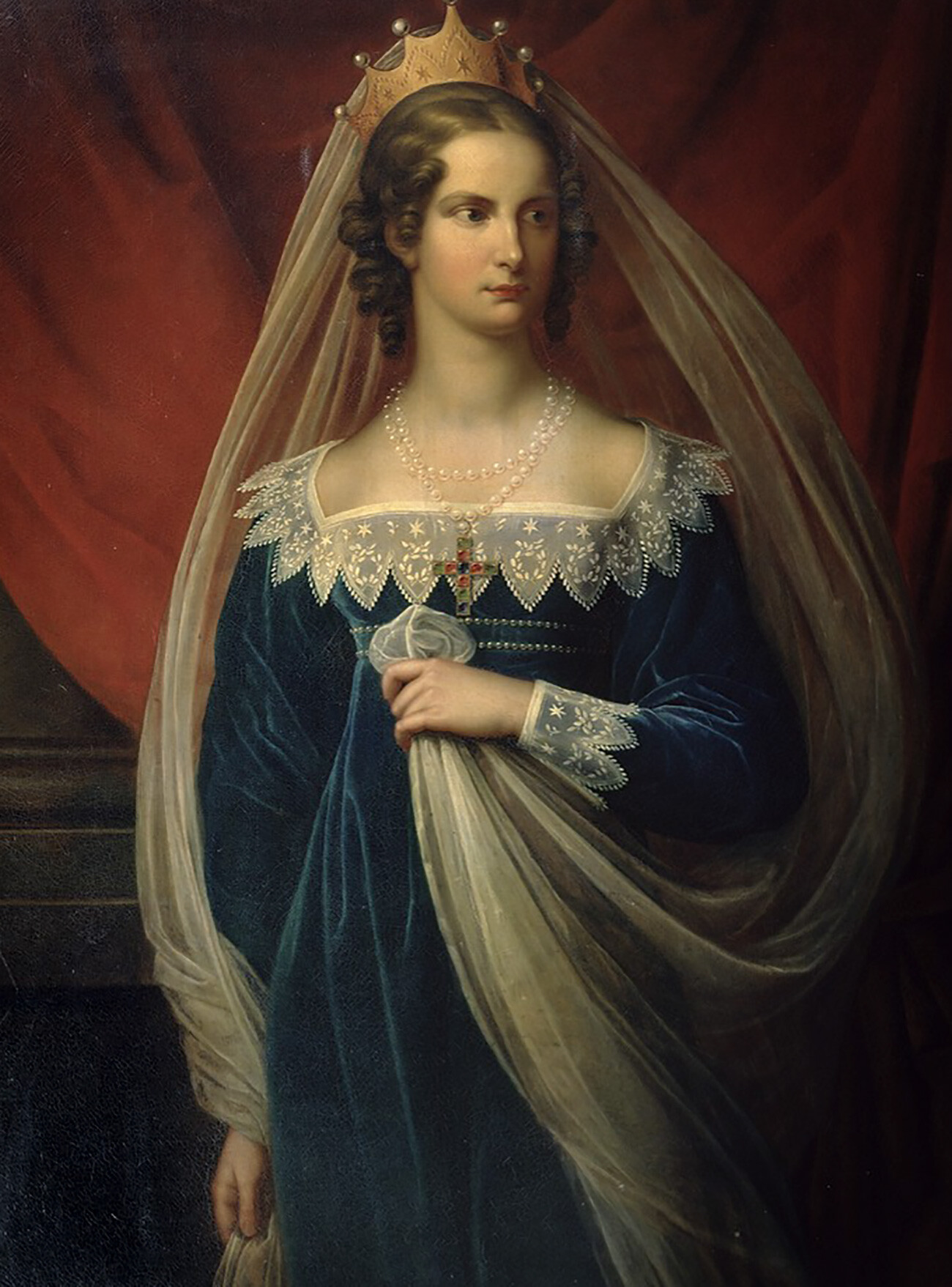  Aleksandra Fjodorovna (Carlotta di Prussia), imperatrice consorte, in quanto moglie dello zar Nicola I di Russia