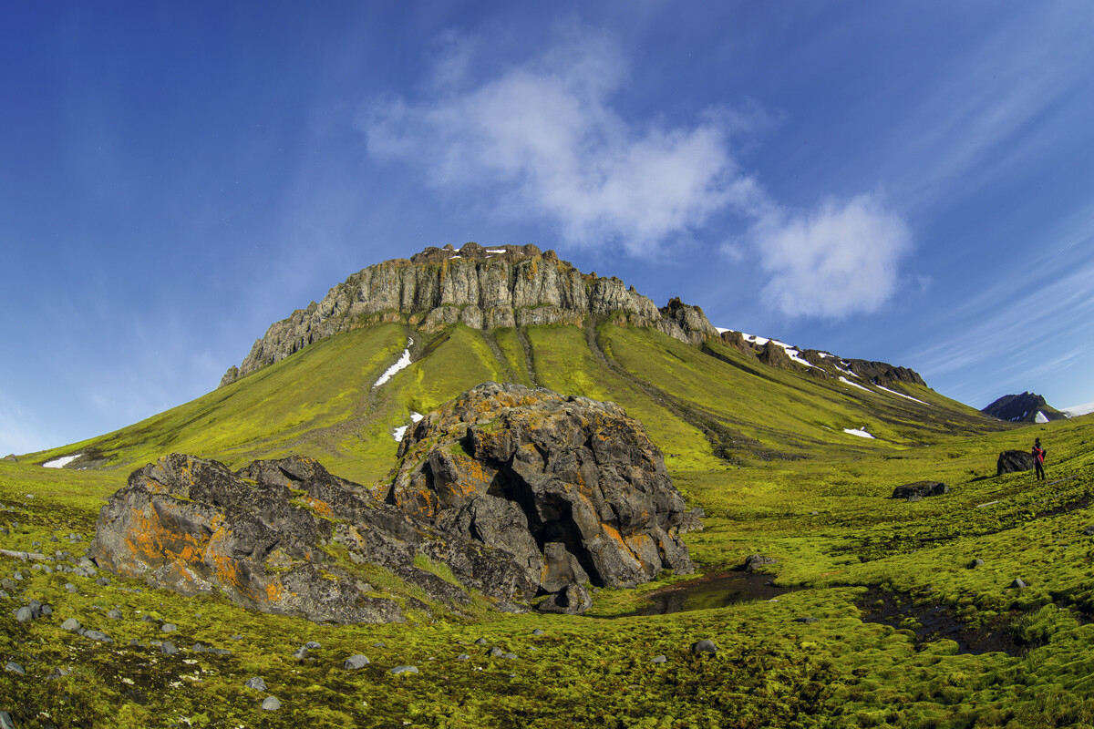 Capo Flora, sull’Isola di Northbrook, isola disabitata russa che fa parte dell’arcipelago della Terra di Francesco Giuseppe, bagnata dal mare di Barents