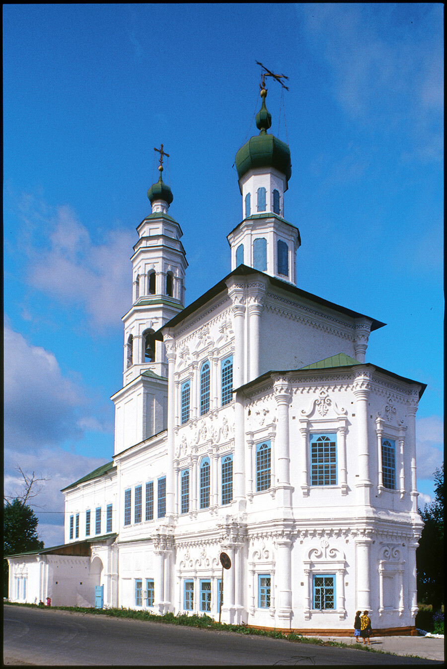 Church of Nativity of John the Baptist, southeast view. August 12, 2000