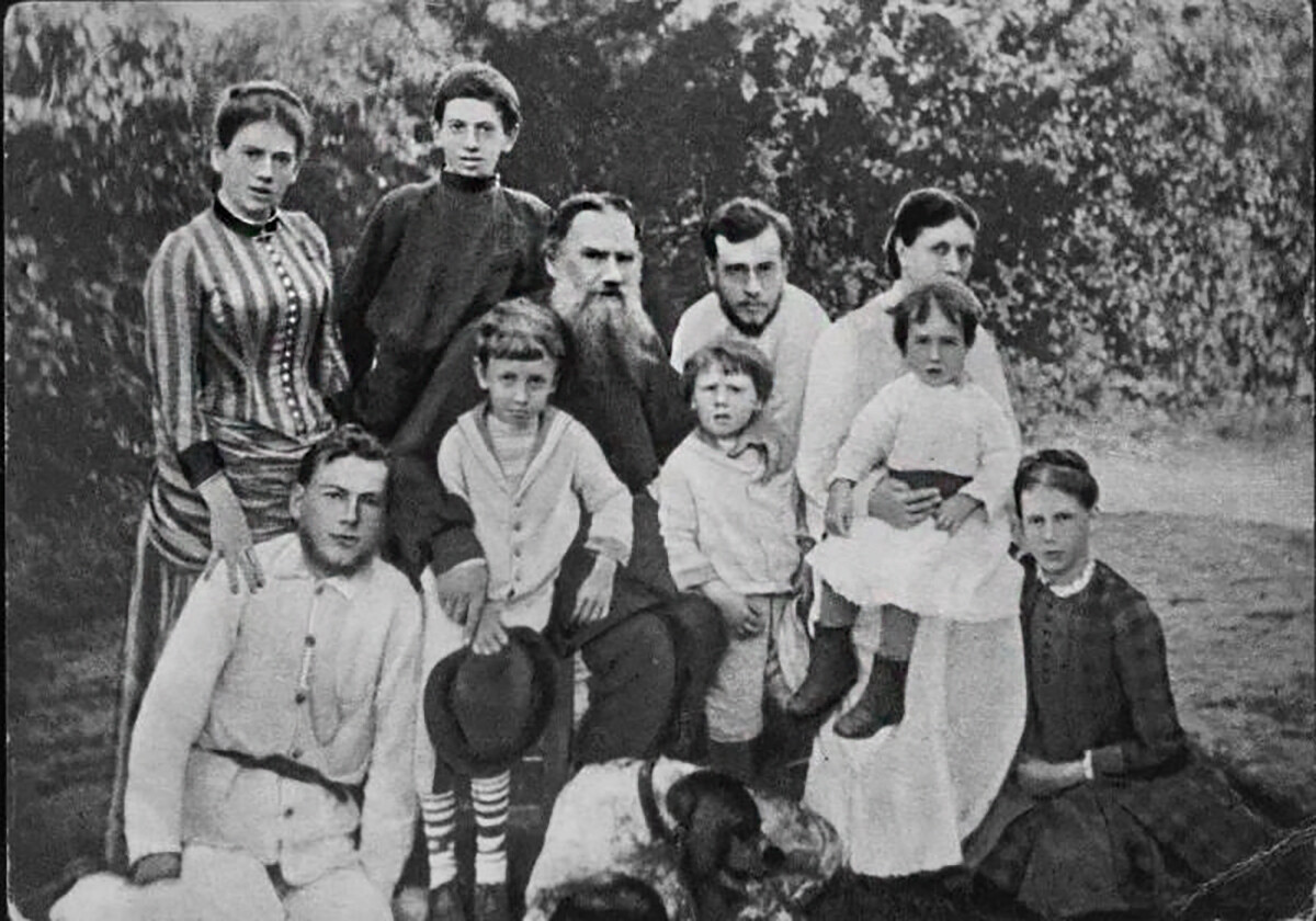 Famille Tolstoï à Iasnaïa Poliana, 1884