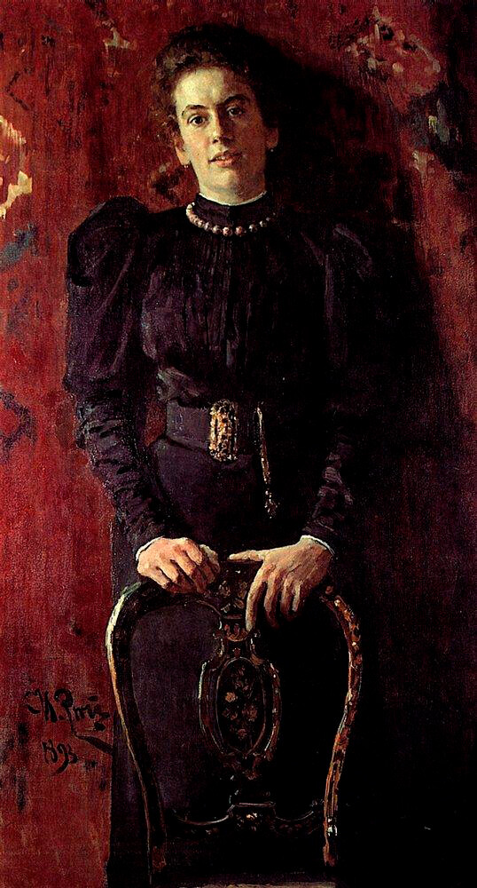 Portrait de Tatiana par Ilia Répine, 1893