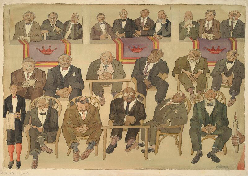 Alberto Sánchez, “Liberali e democratici”, 1936