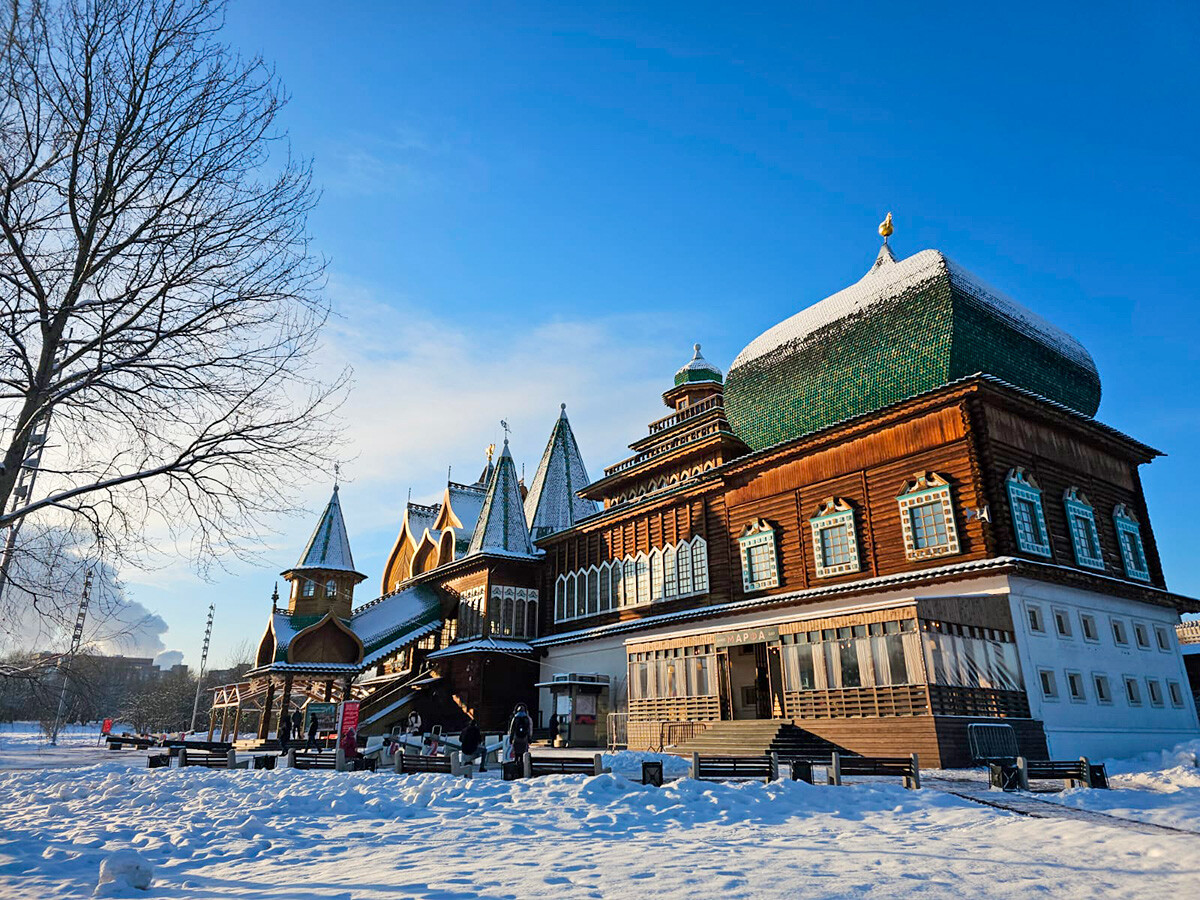 The Tsar's wooden palace in Kolomenskoe Park. 