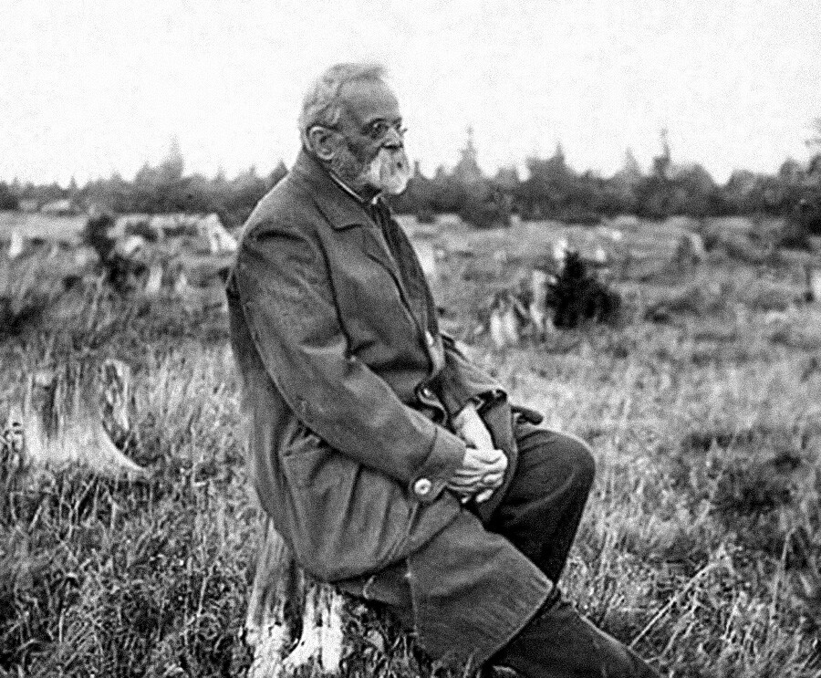 Nikolai Morozov in his later years, photo