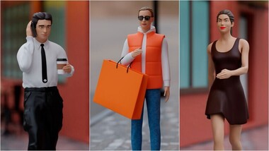 Типични московски џет-сетери олицетворени во иронично дизајнирани кукли