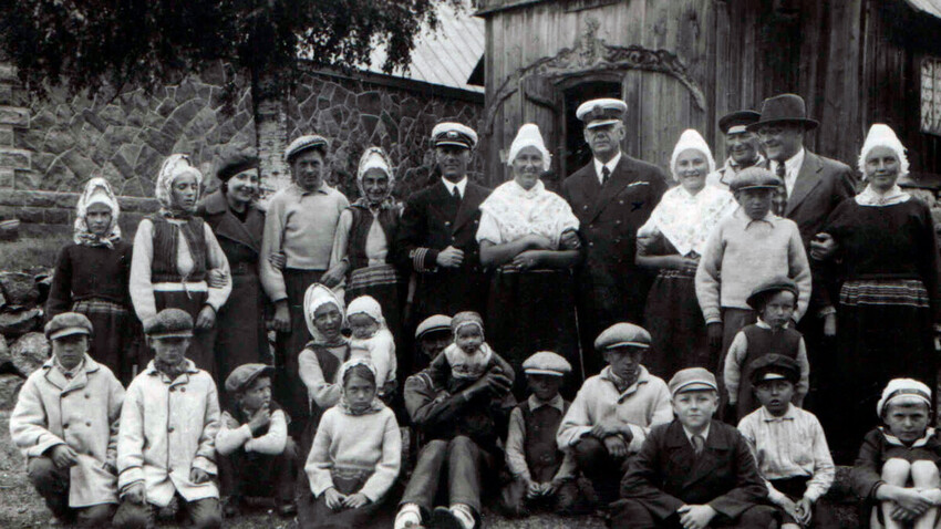 Estonski Švedi leta 1935