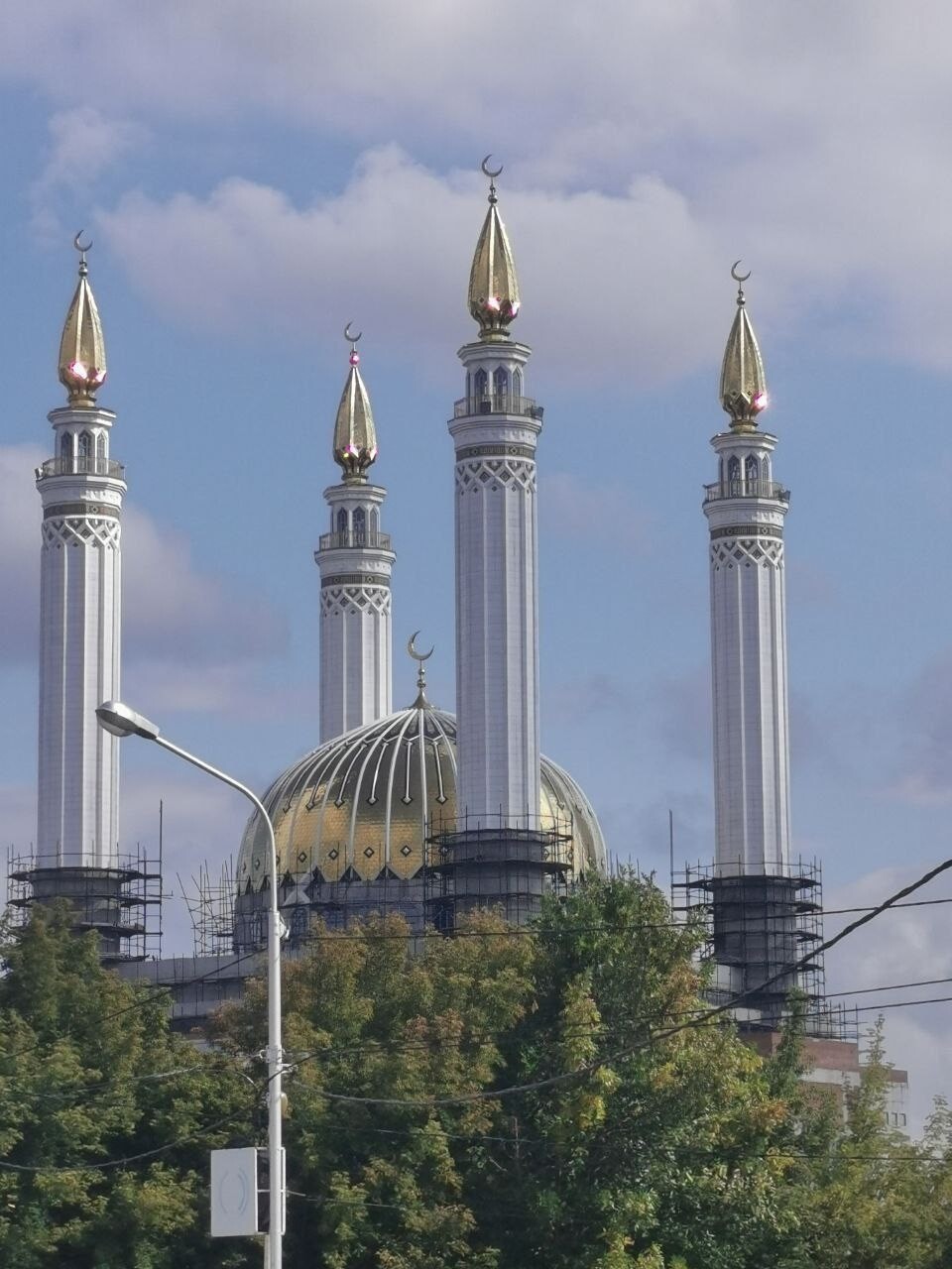 Џамија Ар-Рахим у изградњи