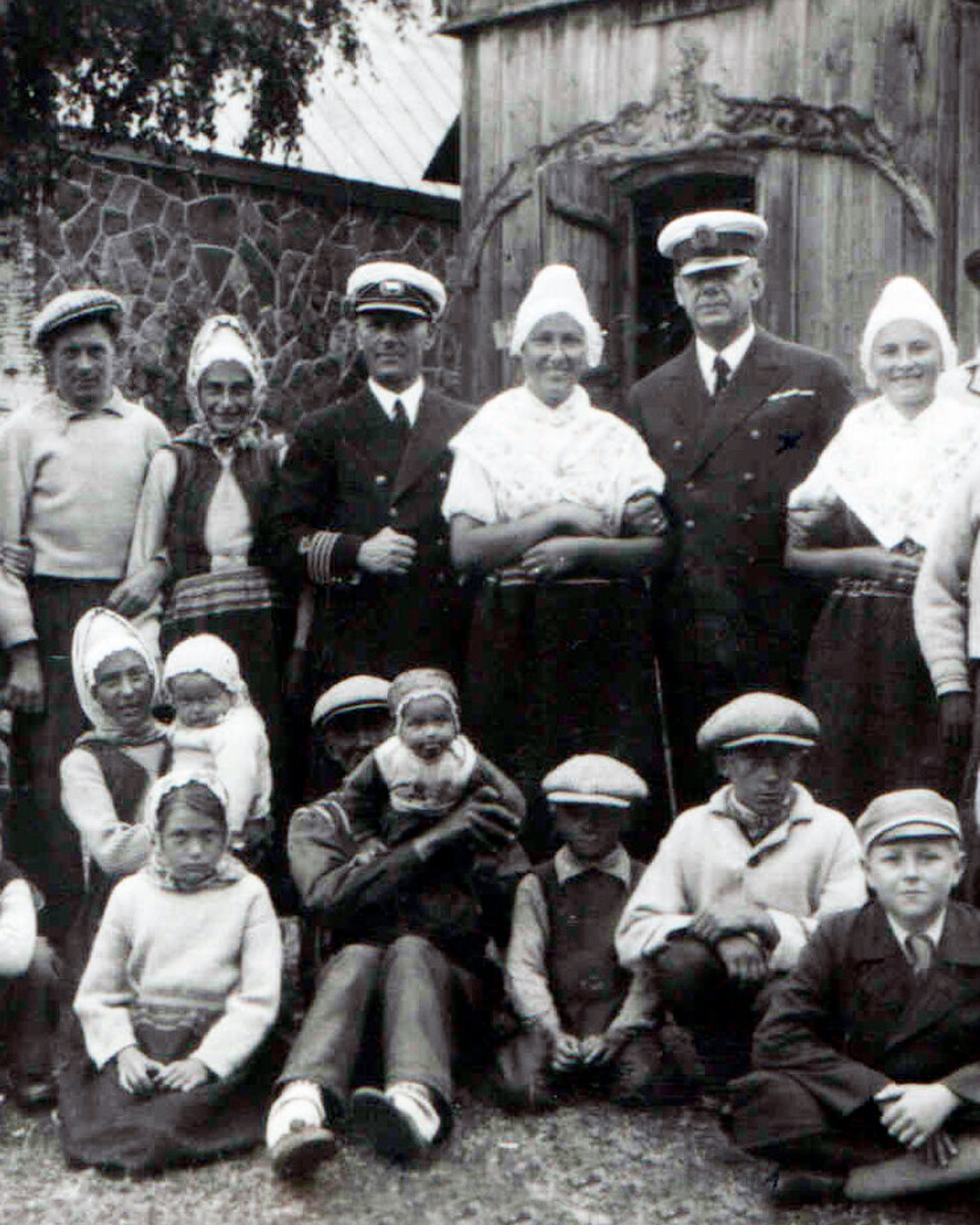 Estonski Švedi leta 1935 