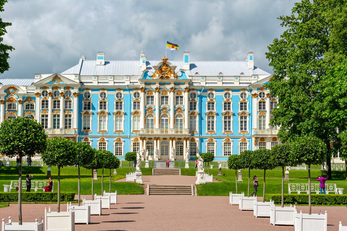 Catherine Palace in Tsarskoye Selo