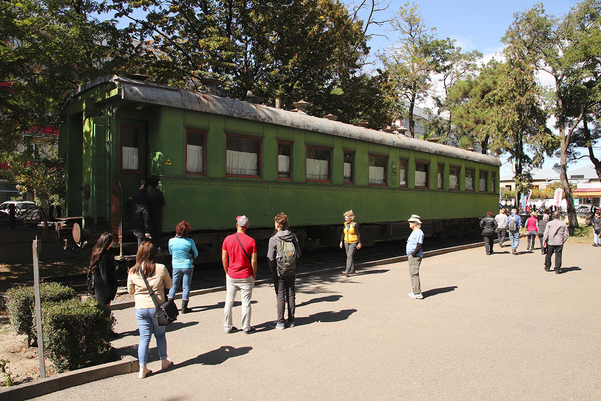 En images: le train personnel de Joseph Staline