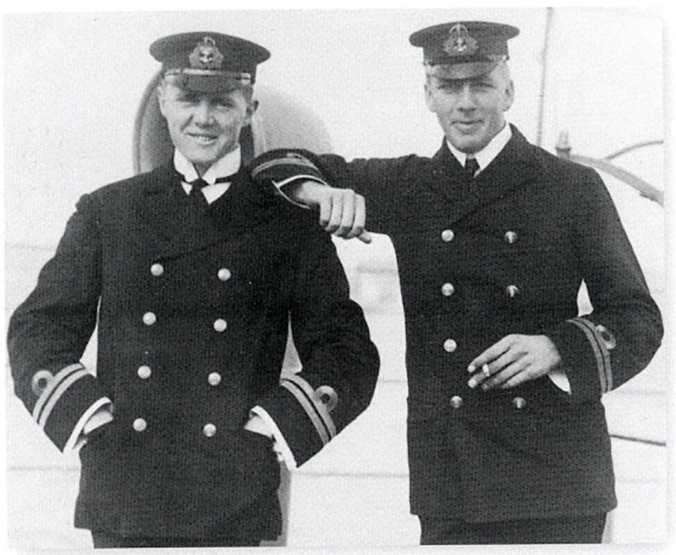 Max Horton y Noel Lawrence en servicio en el Báltico, 1915-1918