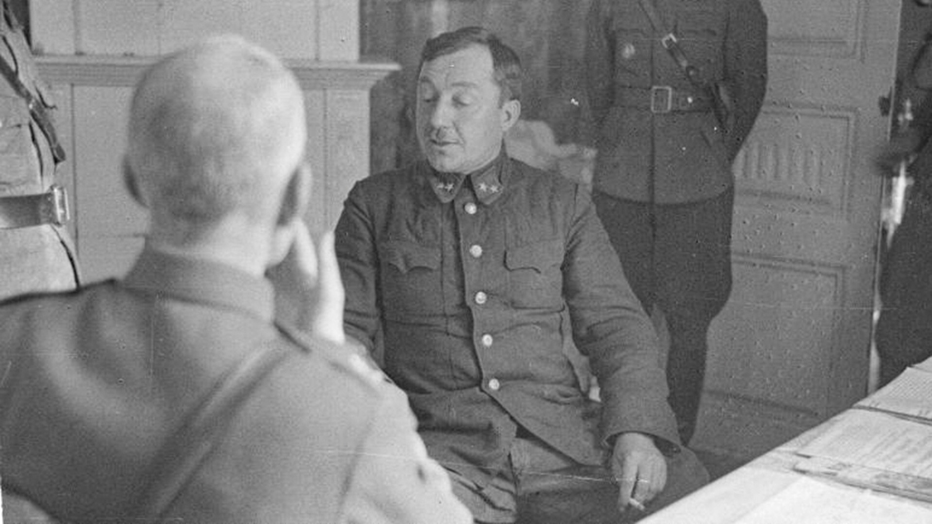 General Kirpichnikov in Finnish captivity.