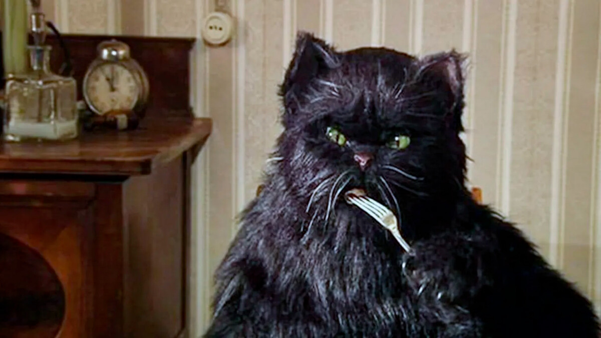 Il gatto Begemoth nella serie tv del 2005