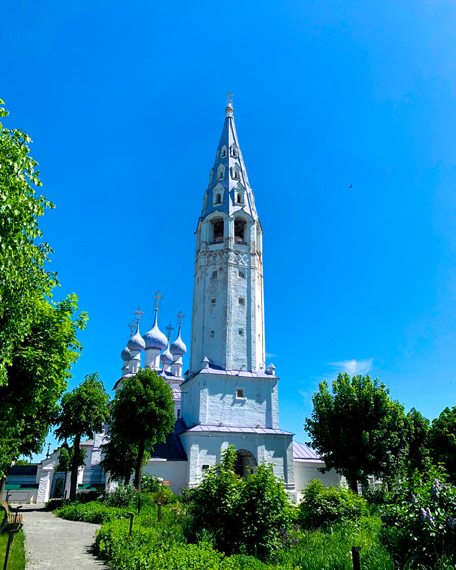 The Church of the Exaltation of the Holy Cross in Palekh