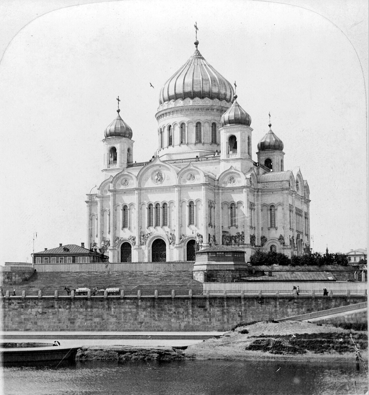 Catedral de Cristo Salvador em Moscou, 1903
