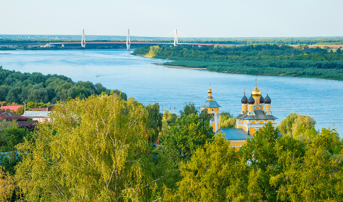 Вид на Оку в Муроме