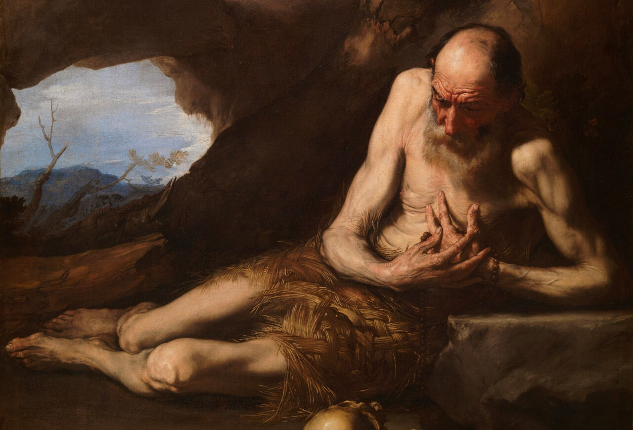 Sveti Pavel iz Teb. José de Ribera, 1640. 
