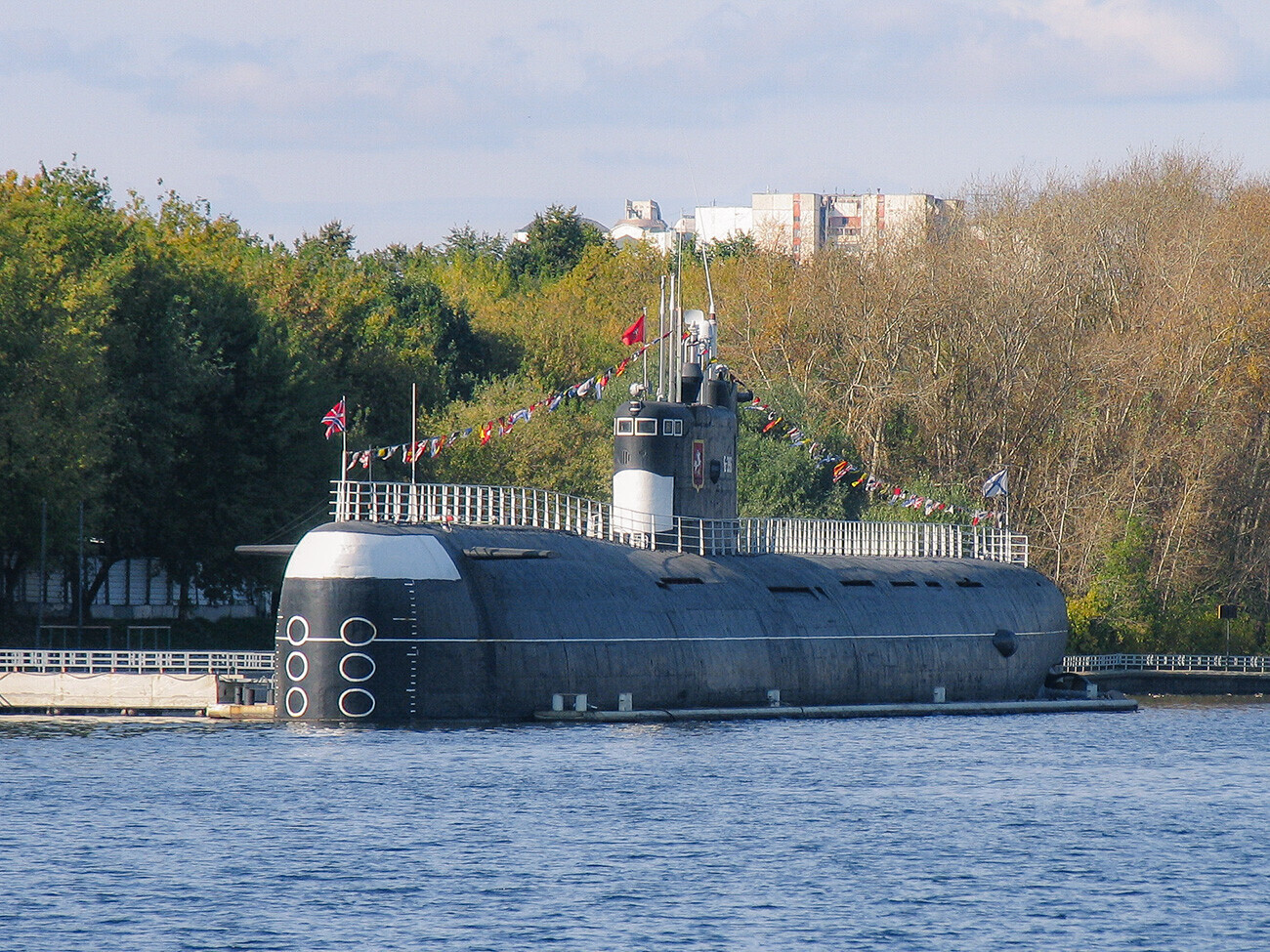 Submarino B-396 “Komsomólets de Novosibirsk” do projeto 641B Som.
