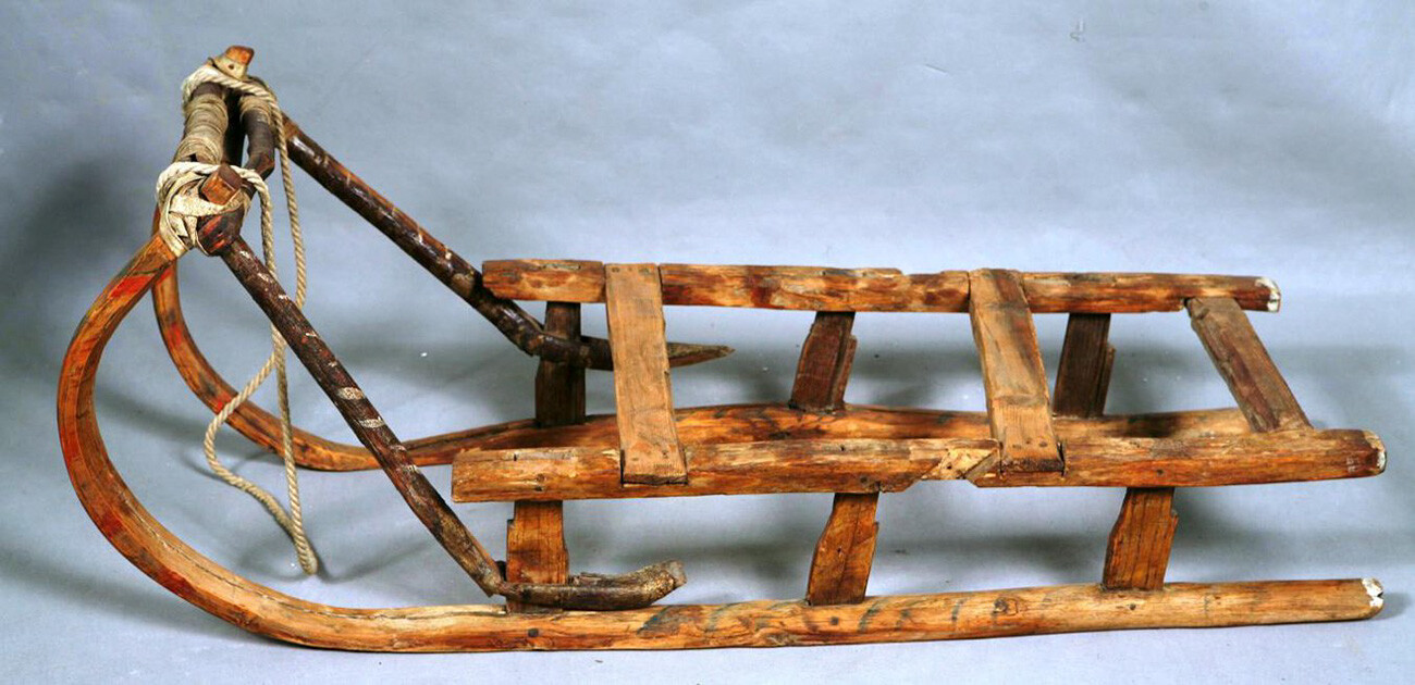 Sani za drva. 19. stoletje 