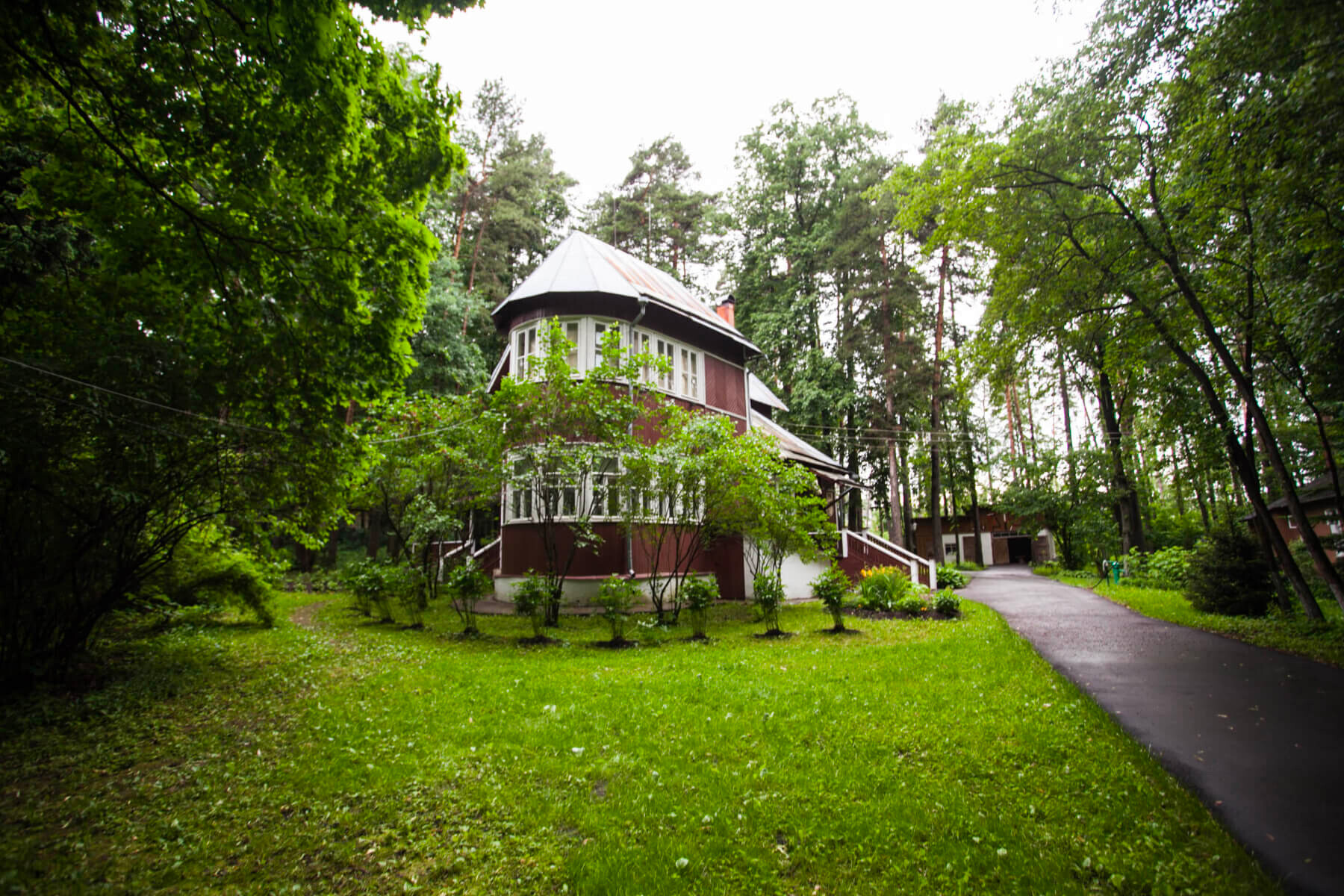 La casa di Pasternak a Peredelkino, oggi museo