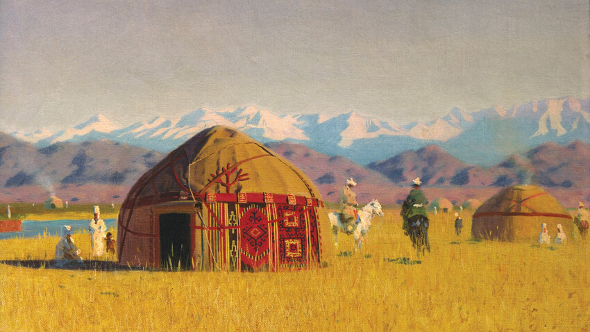 Wild steppe & life of nomads in Russian art (PICS)