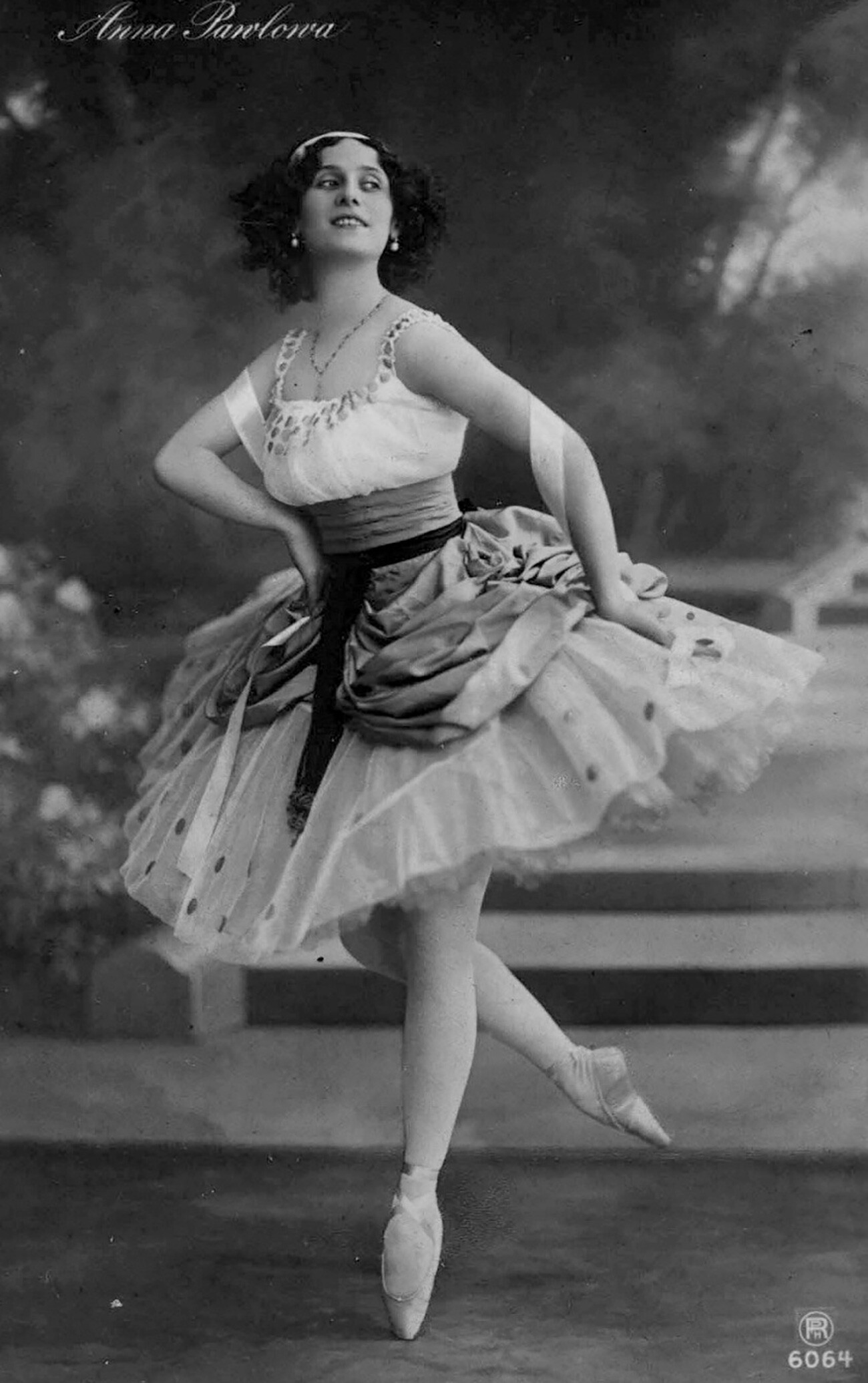 Балерина Анна Павлова в 1912 году
