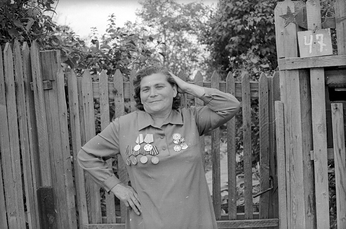 Maria Limanskaya in 1984. Photo taken by the same photographer