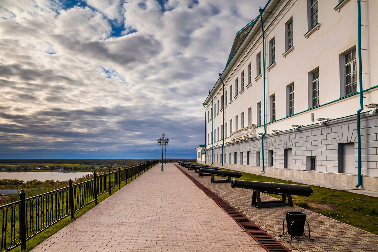 Plataforma de observação em Tobolsk.