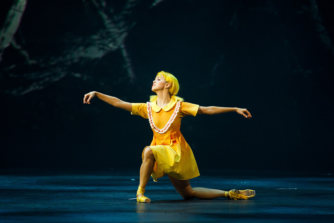 Anastasía Limenko como Guerda en el ballet 