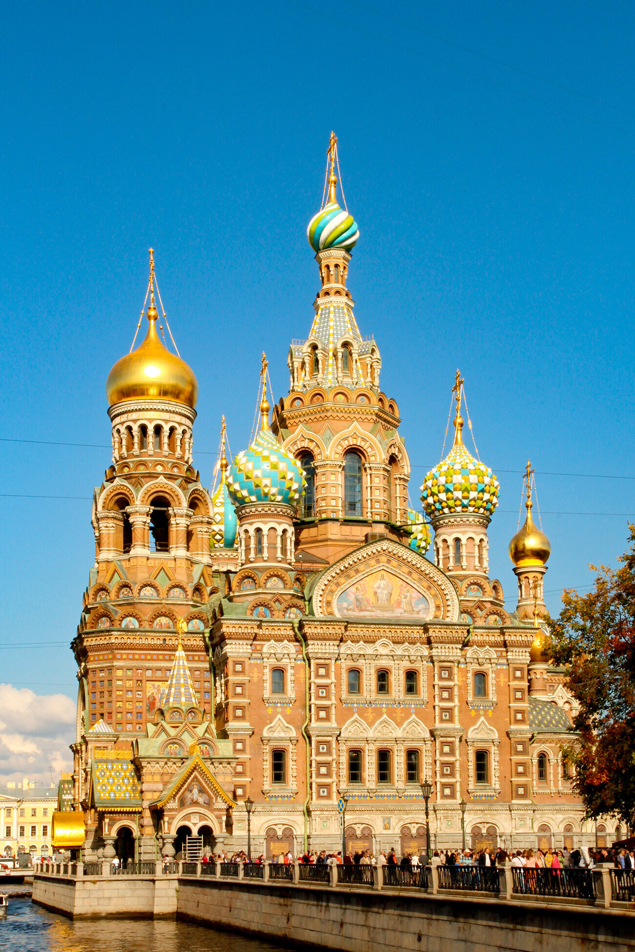 Igreja da Ressurreição do Salvador sobre o Sangue Derramado, em São Petersburgo.