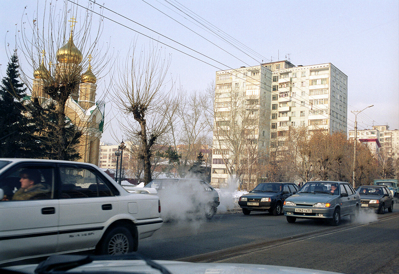 En images: plongeon dans la Russie de l’an 2004