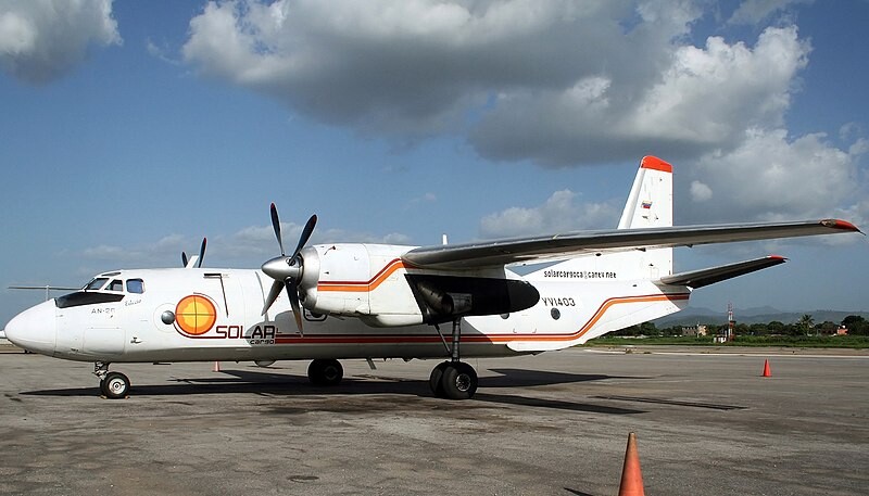 An-26 de una compañía venezolana