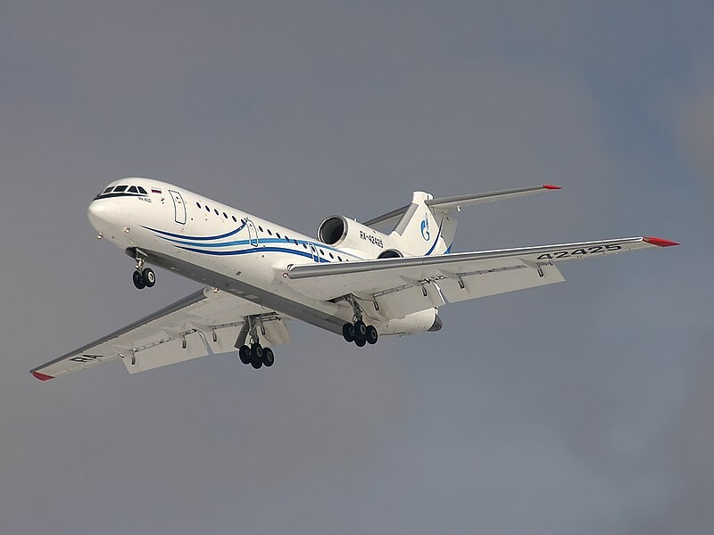 Yak-42 de la compañía paquistaní Aero Asia.