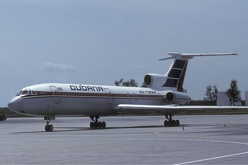 Tu-154 de Cuba
