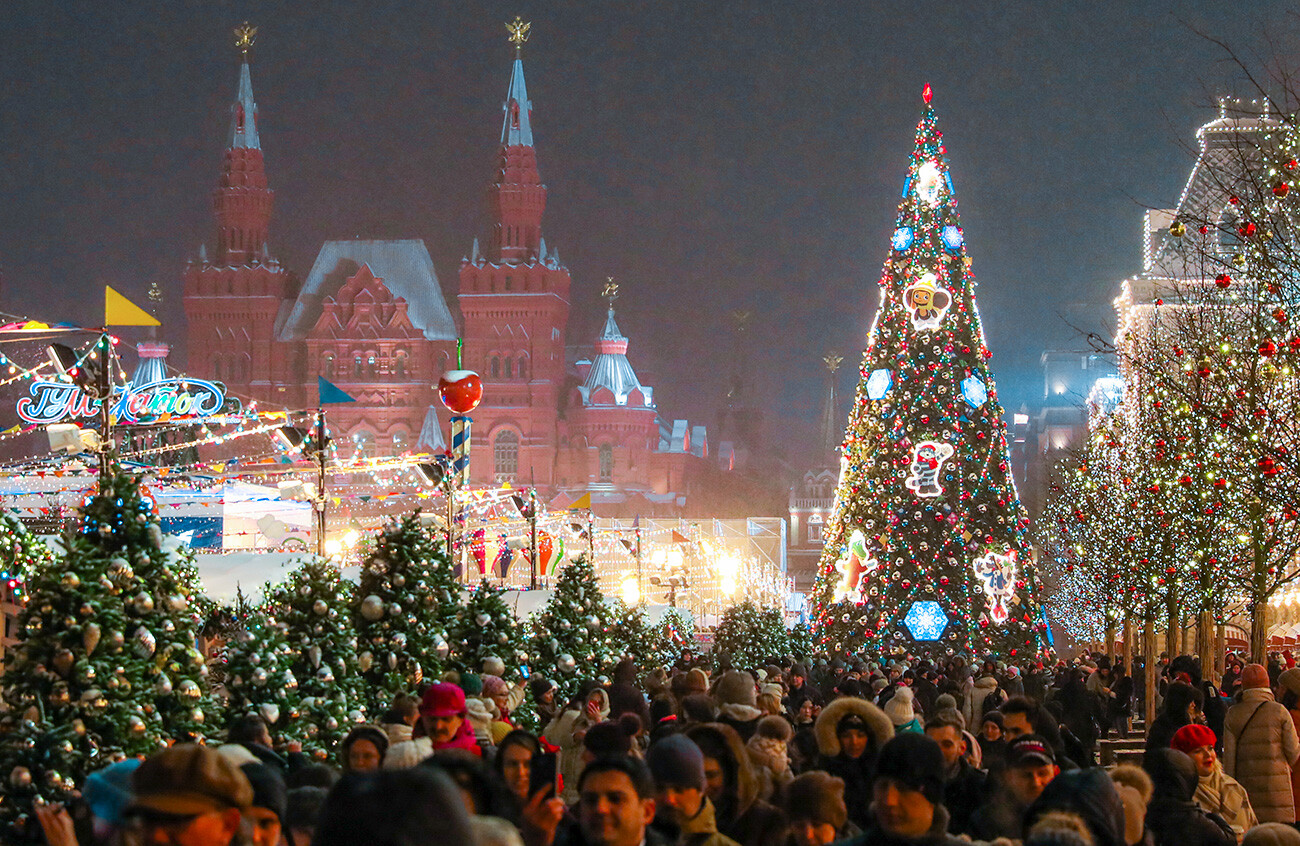 Summer or New Year holidays, any time is great in Moscow