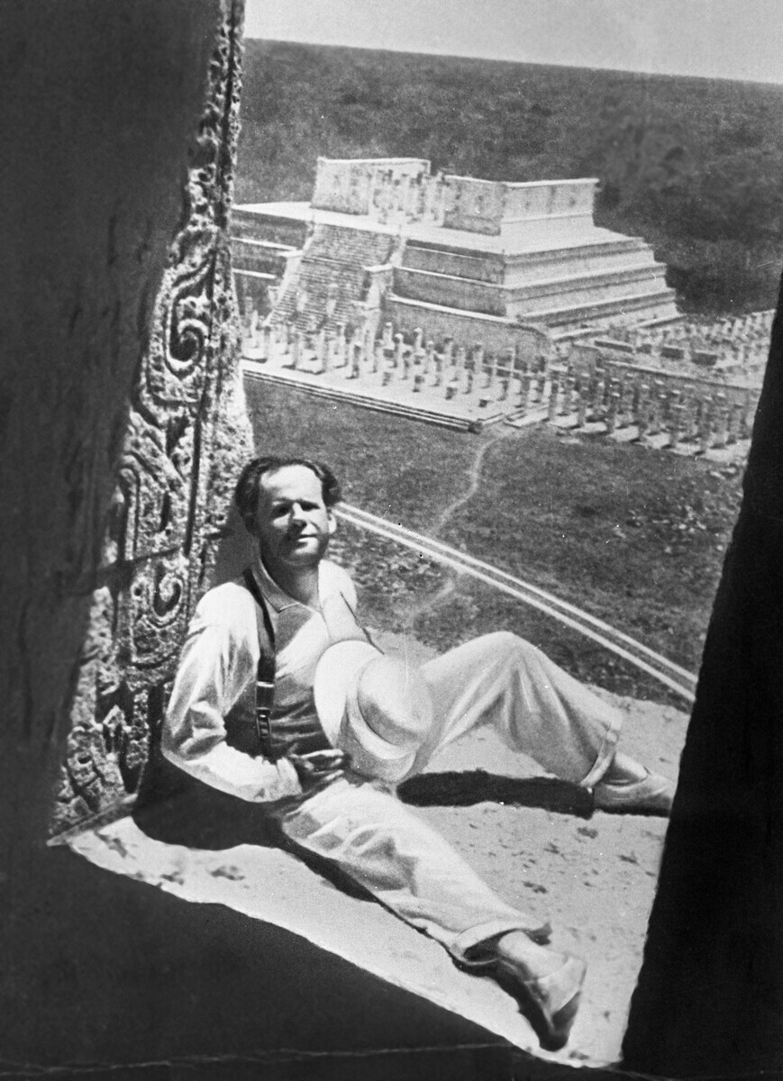 Sergueï Eisenstein sur la péninsule du Yucatán, 1931