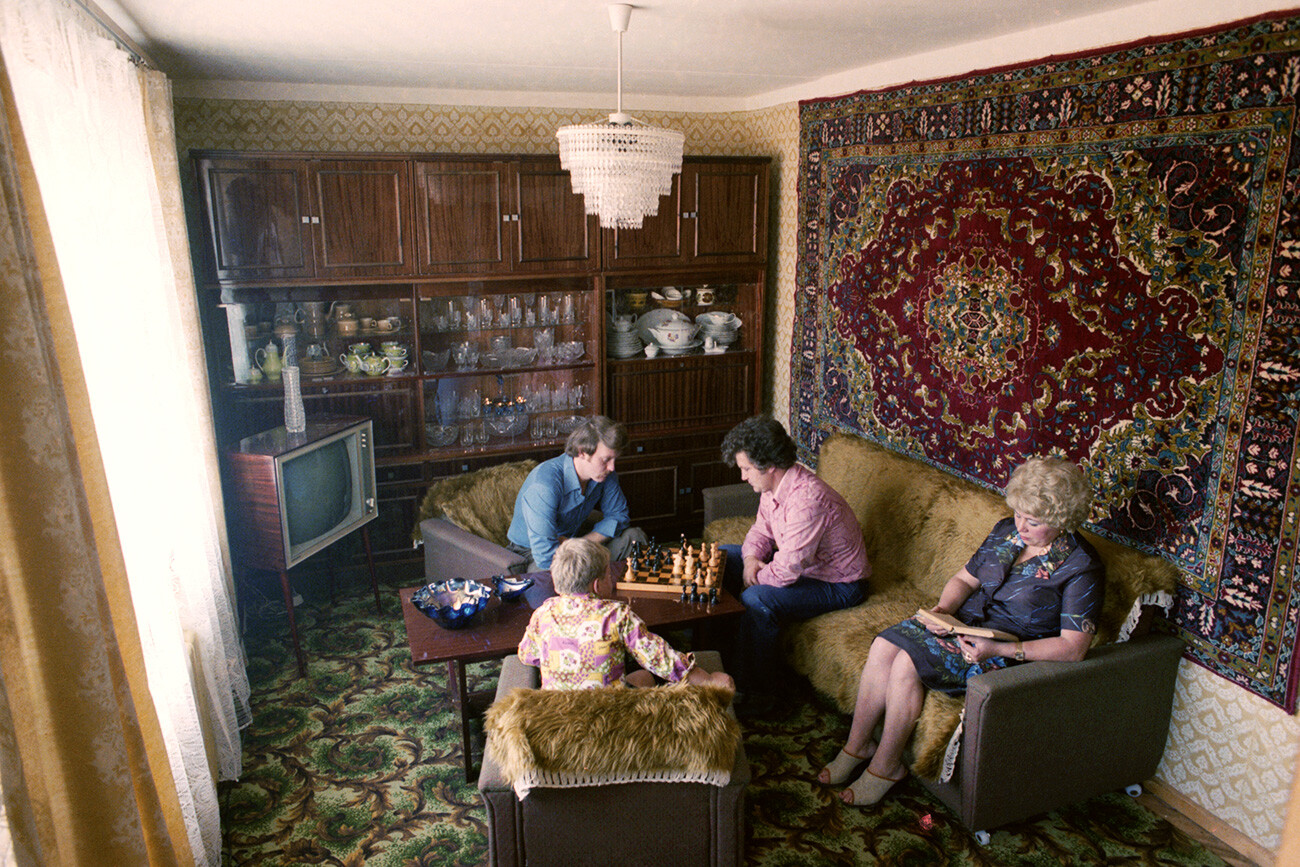 アパートのインテリア、１９７９年