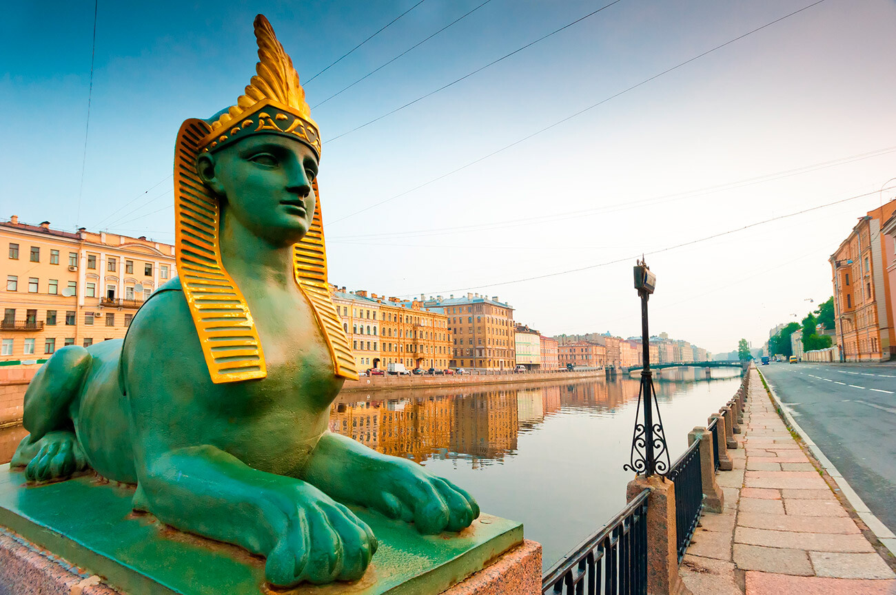 Est-il vrai que les sphinx de Saint-Pétersbourg proviennent de l’Égypte ancienne?