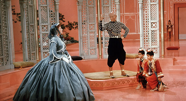 Yul Brynner em “O Rei e Eu” (1956).
