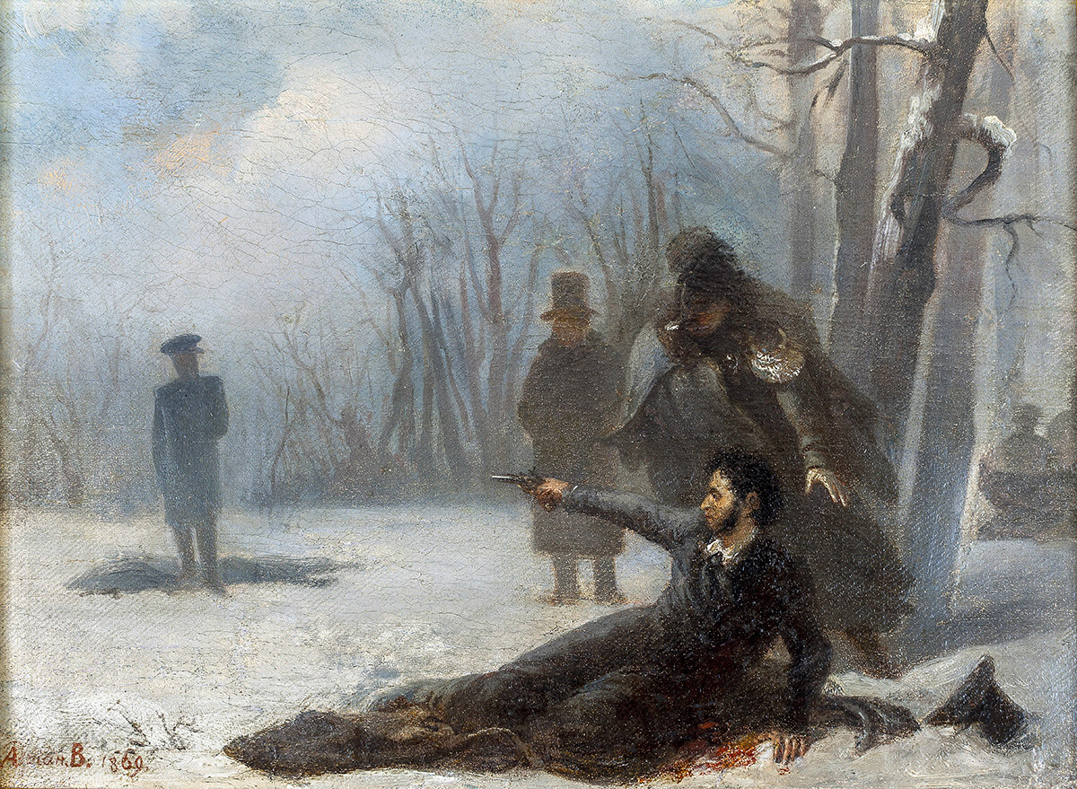 Duel between Alexander Pushkin and Georges d'Anthès