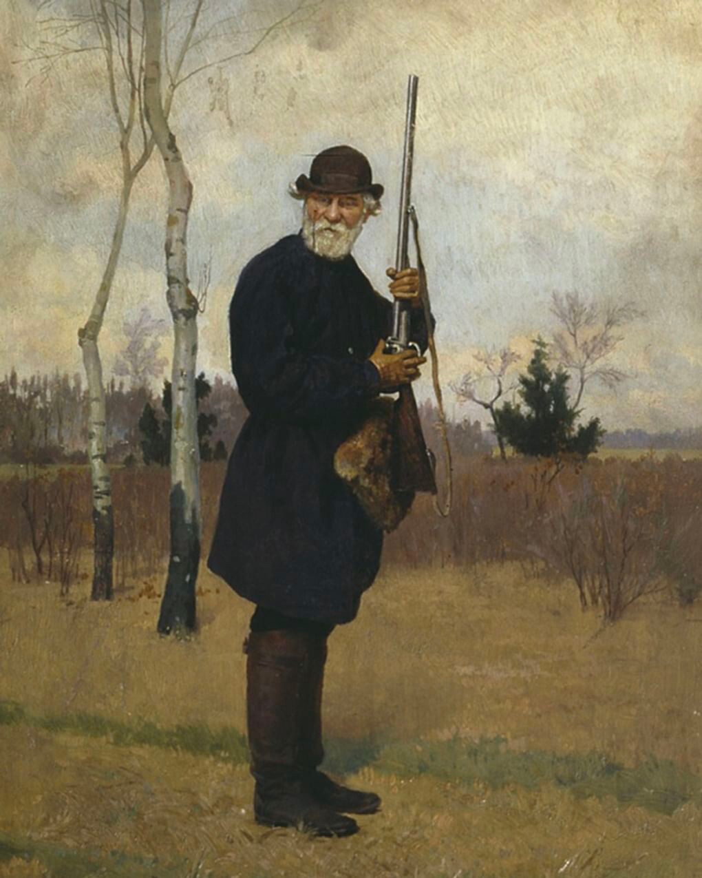 Nikolai Dmitriev-Orenburgsky. Turgenev hunting