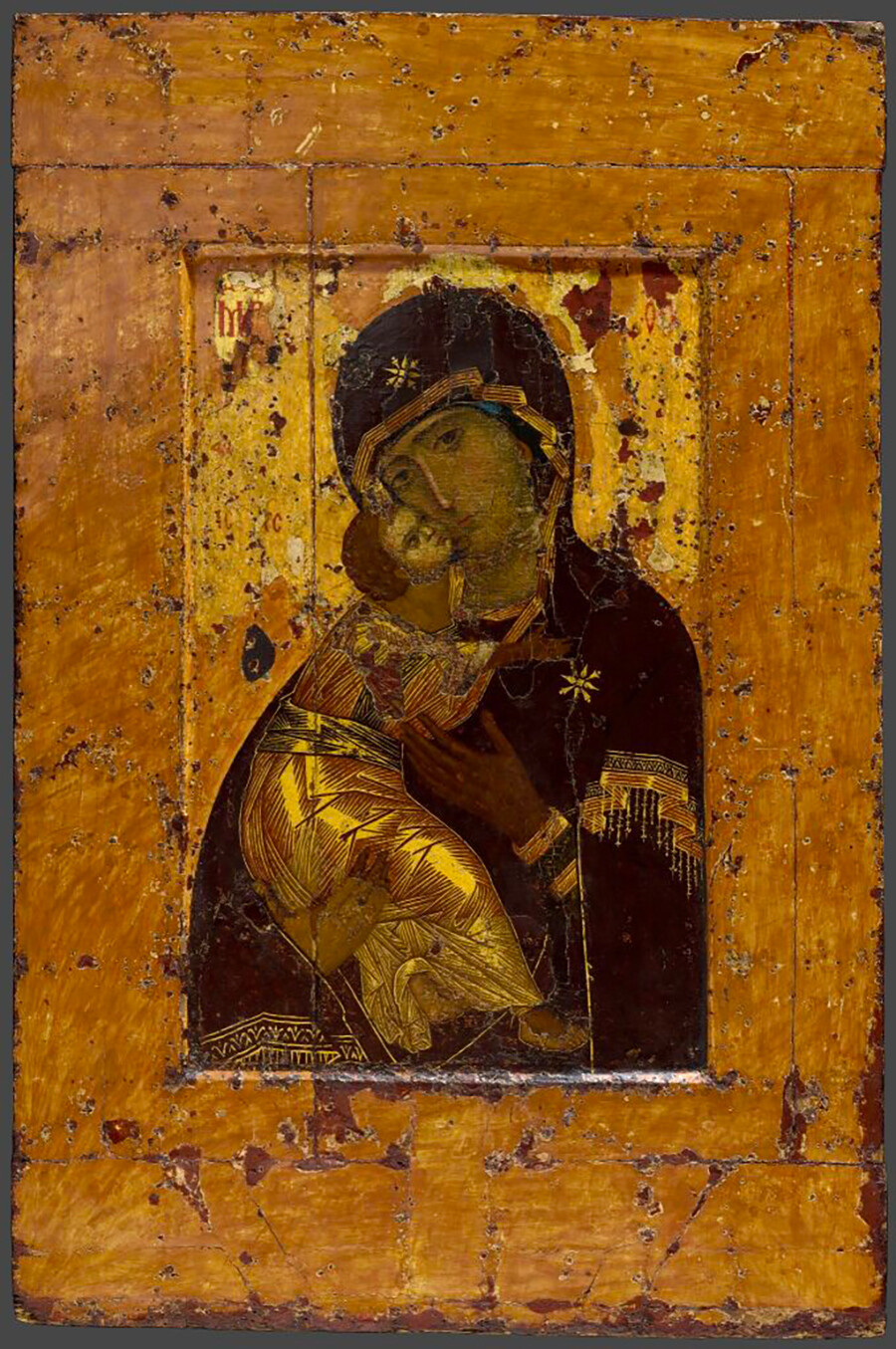 ‘Vladimir Icon of Our Lady’. The 12th century

