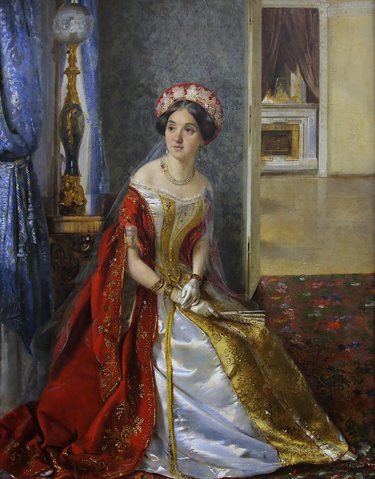 Auteur inconnu. Maria Fiodorovna Rostovskaïa, années 1830