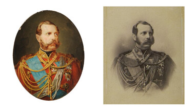 The portrait of Alexander II in the Russian Museum turned out to be a photograph!
