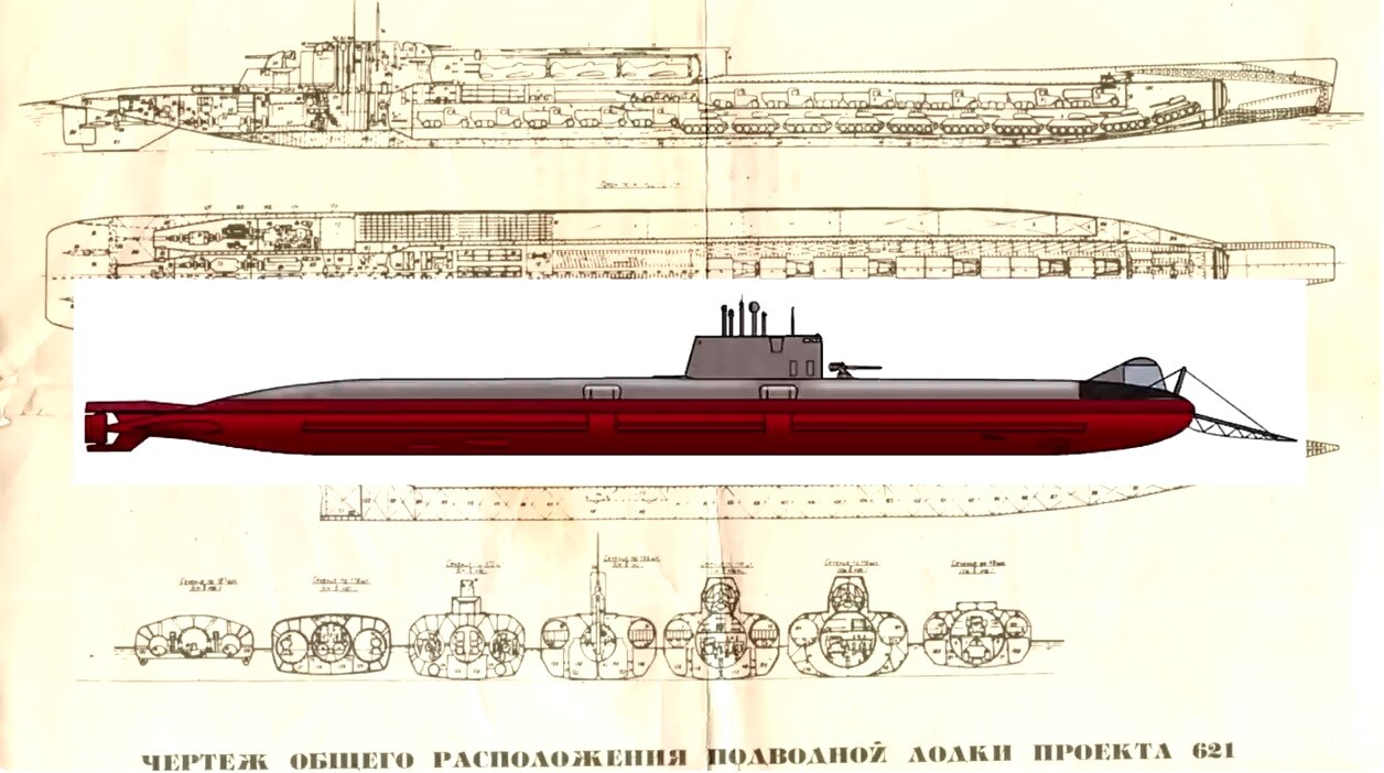 El proyecto soviético de crear submarinos gigantes de desembarco para invadir los EEUU (Imágenes)