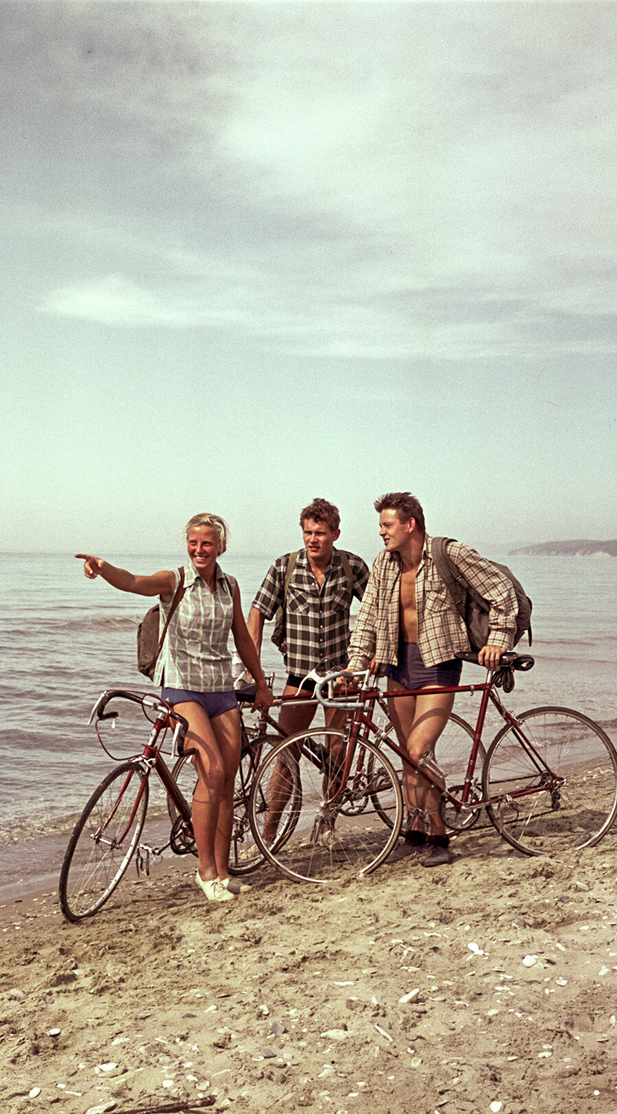 Tourists in Crimea, 1963.
