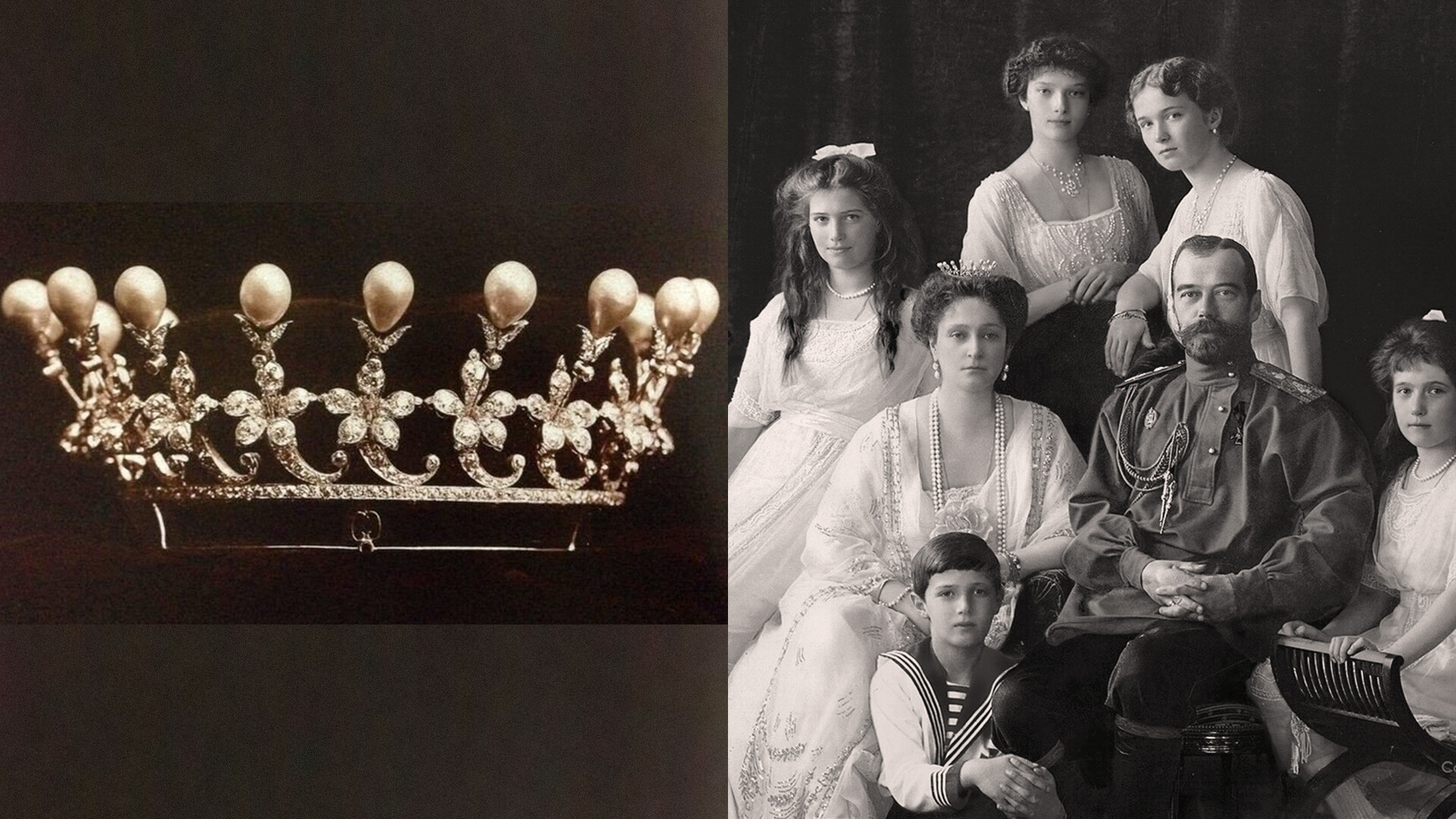 Fotos familiares de los últimos Románov, 1913.